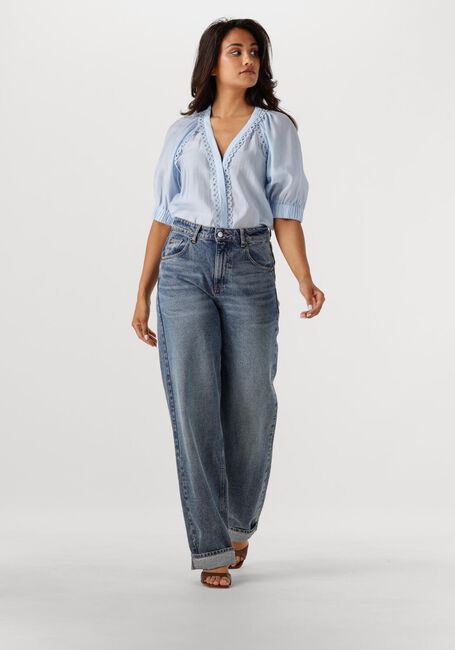 Lichtblauwe COPENHAGEN MUSE  CM MOLLY SHIRT - large