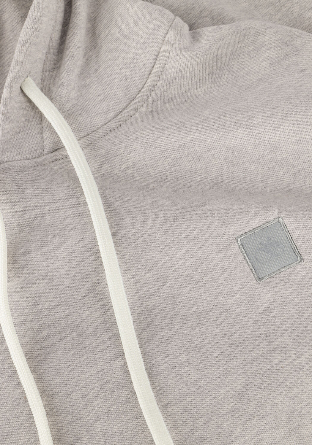 Grijze SCOTCH & SODA Truien/vesten LOGO HOODIE - large