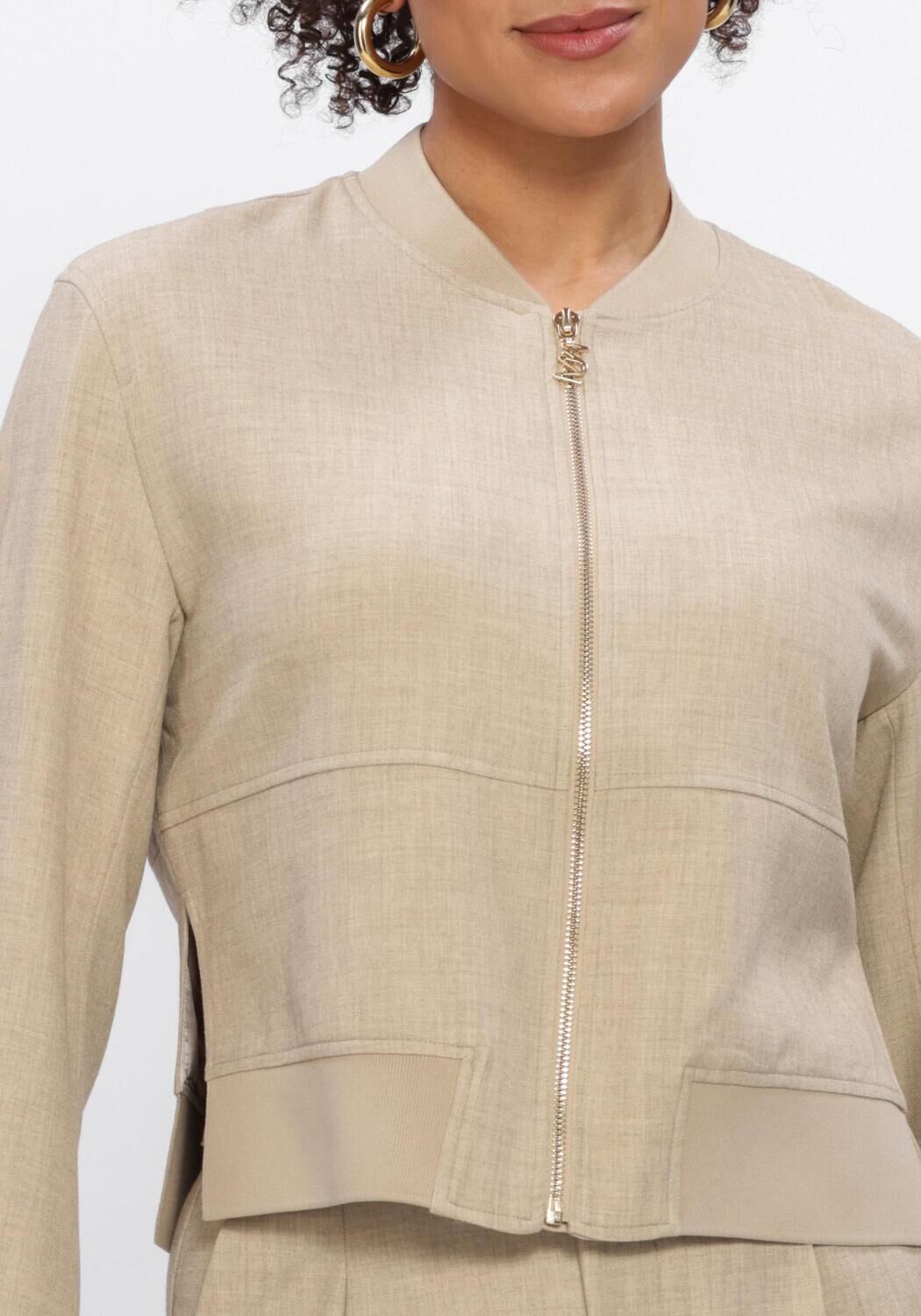 MOS MOSH MMCATE FLAIR JACKET Blouses en beige - large