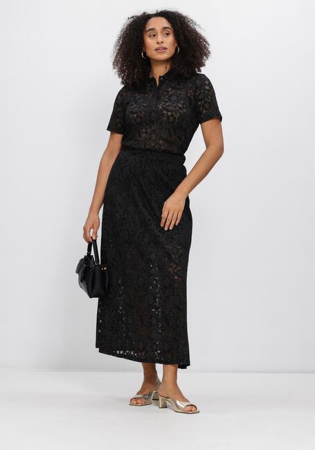 OBJECT Jupe maxi OBJBIANCA MW LO LONG SKIRT en noir - large