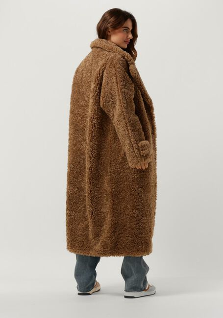 BEAUMONT Manteau Teddy TEDDY STATEMENT COAT en marron - large