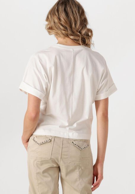 SUMMUM T-shirt BOXY ARTWORK TEE en blanc - large
