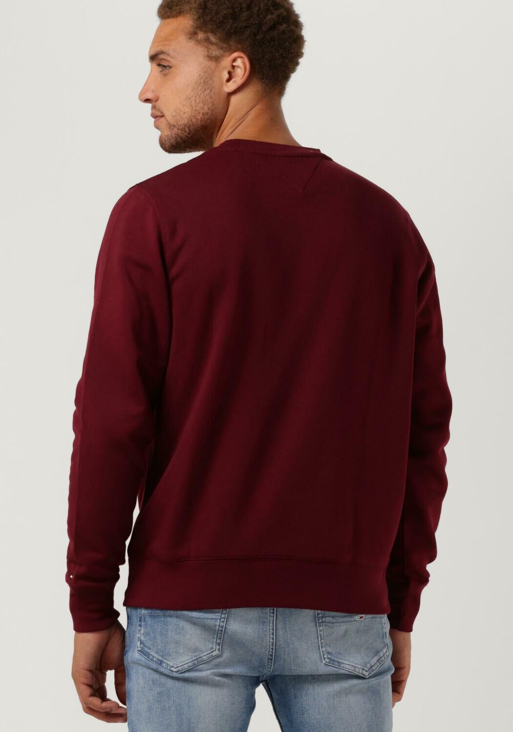 Maroon tommy hilfiger sweatshirt store