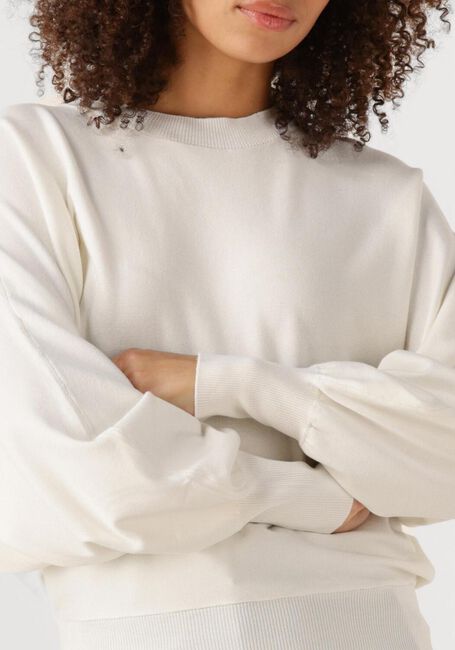 Ecru MINUS Trui DANA BAT SLEEVE KNIT PULLOVER - large