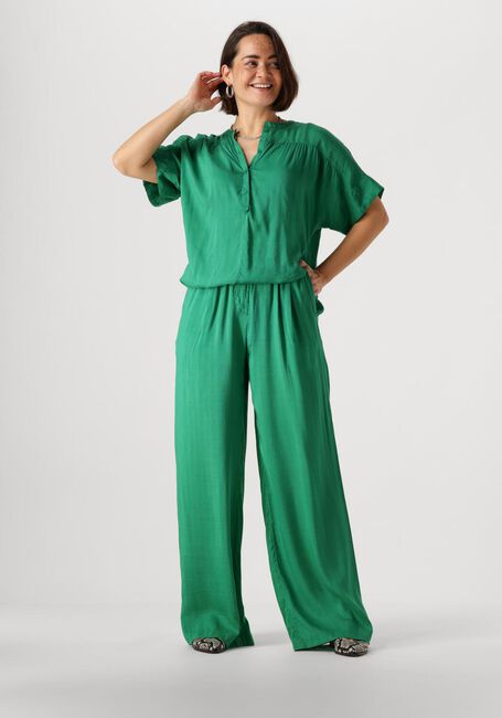 Groene BY-BAR  BO DOBBY BLOUSE - large
