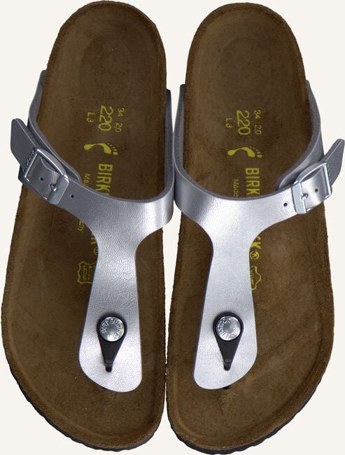 Zilveren BIRKENSTOCK Slippers GIZEH KIDS Zilveren BIRKENSTOCK Slippers GIZEH KIDS - large