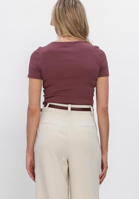 MODSTR&Ouml;M Haut IGORMD SHORT T-SHIRT Bordeaux - large