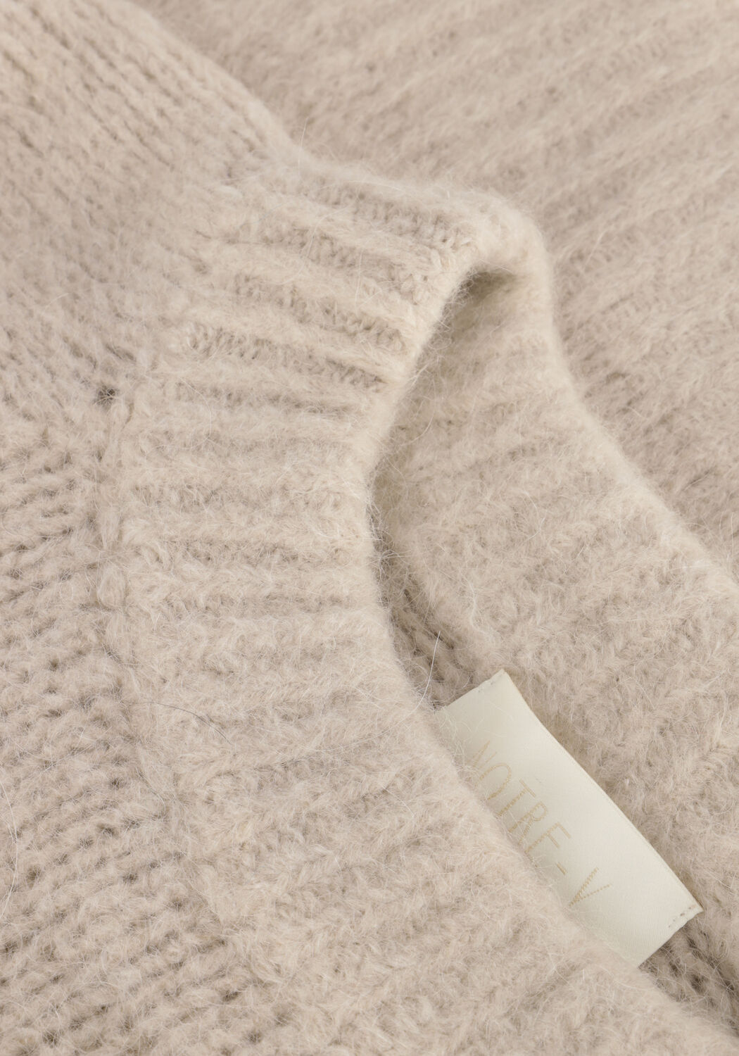 NOTRE-V Pull NV-ENTIA Cr&egrave;me - large