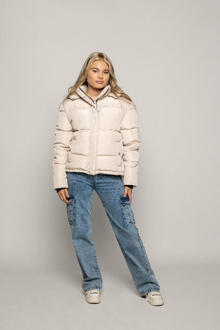FRANKIE & LIBERTY Veste matelass&eacute; KHLOE PUFFER COAT Sable - large