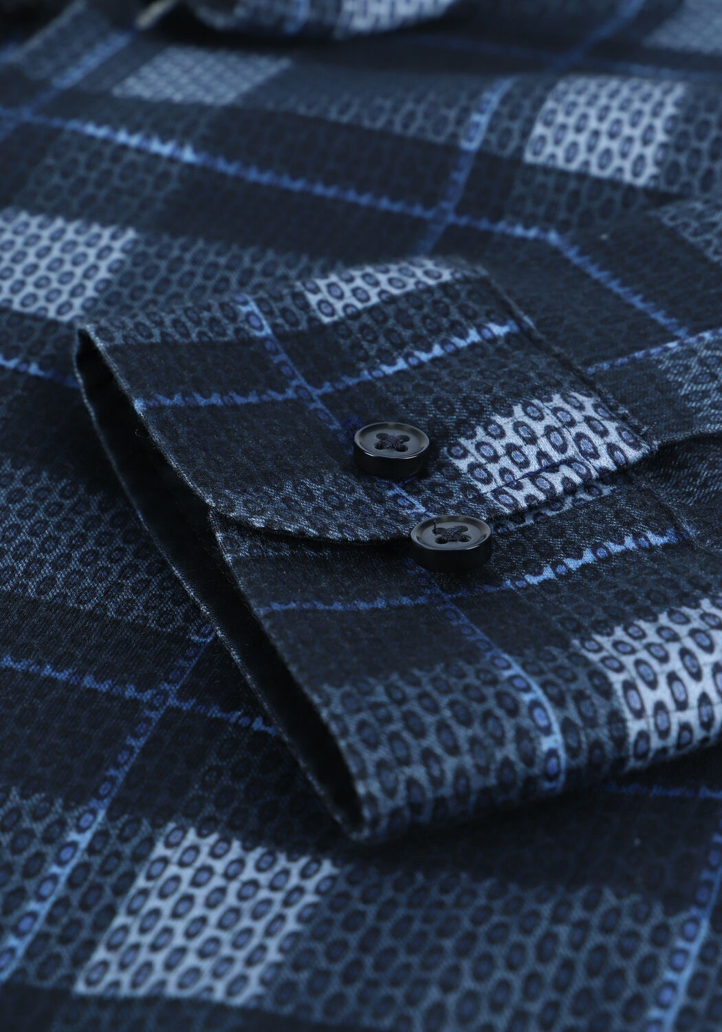 Blauwe DESOTO Casual overhemd NEW HAI 1/1 - large