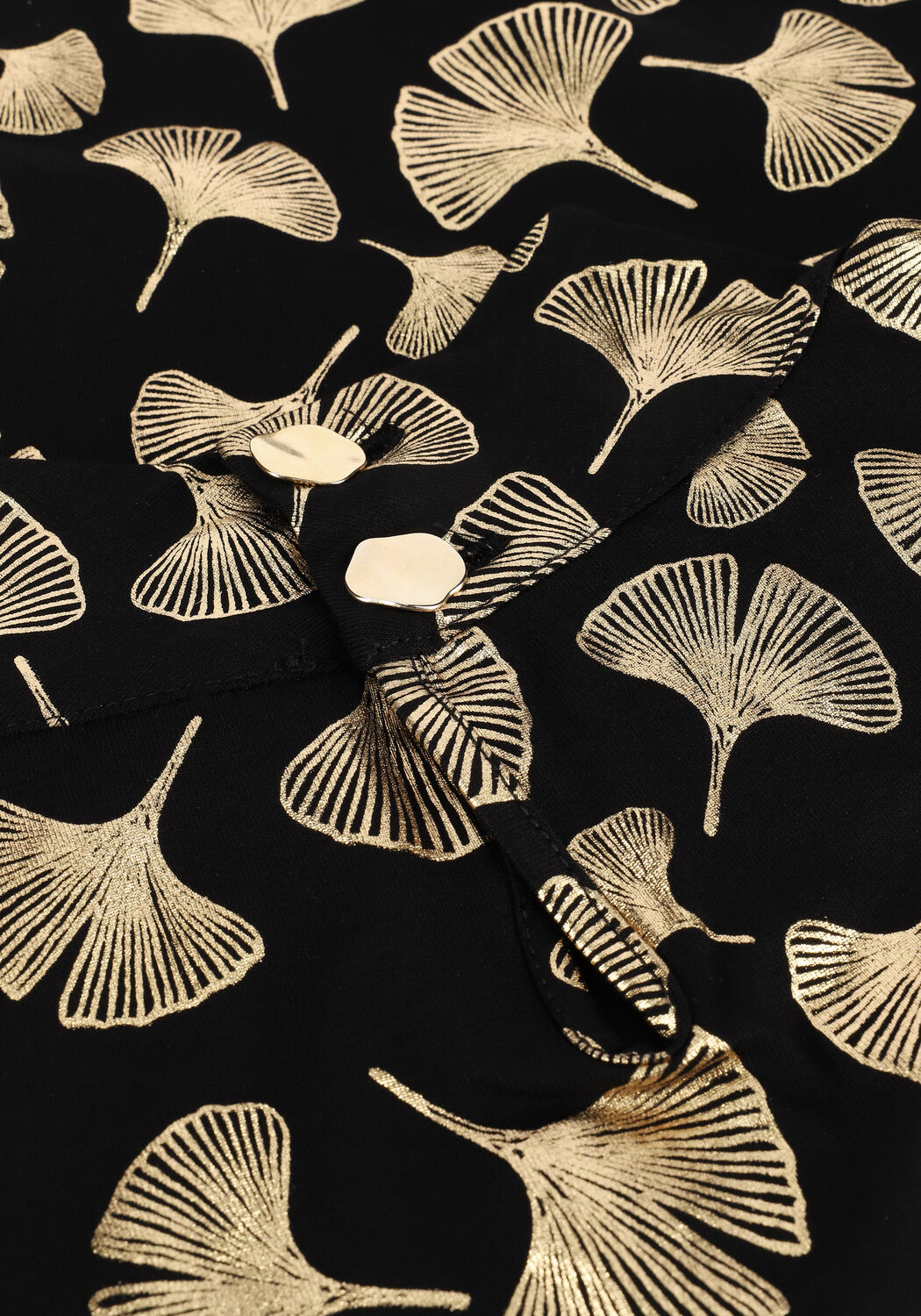 Zwarte JANSEN AMSTERDAM  TOP PUFFED SLEEVE - large