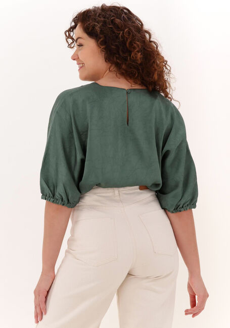 Groene JUST FEMALE  RICH BLOUSE - large