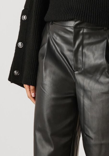 Zwarte WITHBLACK Pantalon WBLJORK VEGAN BARREL LEG PANT - large