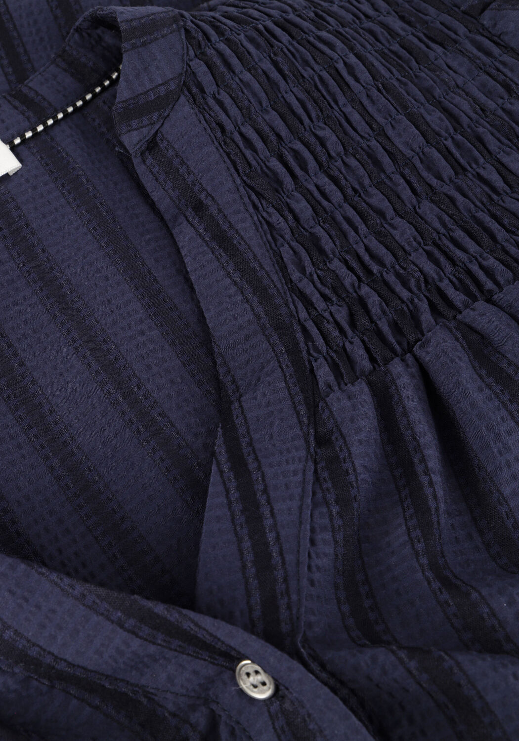 Donkerblauwe CO'COUTURE  LULU SMOCK V-SHIRT - large