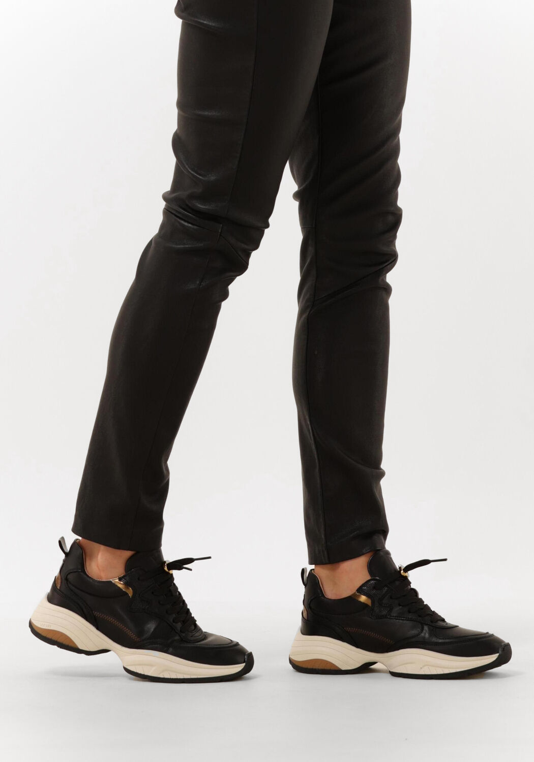 Zwarte VIA VAI Lage sneakers PEPPER | Omoda