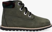 TIMBERLAND POKEY PINE 6IN BOOT WITH SIDE  Bottines à lacets en vert - medium