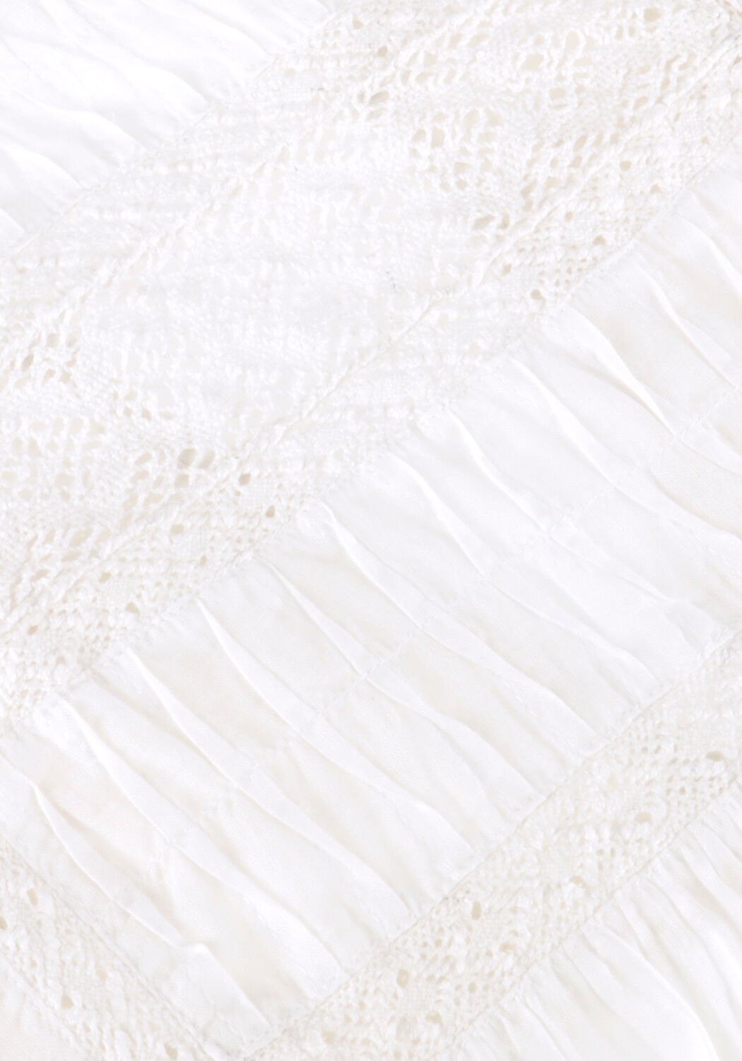 Witte NEO NOIR  SIAMA S VOILE BLOUSE - large