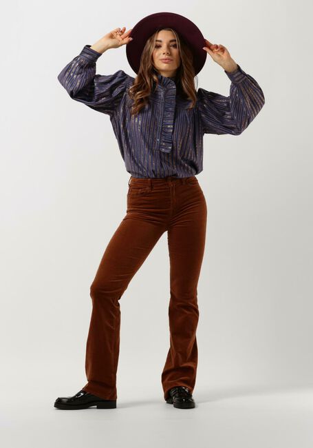 Blauwe ANTIK BATIK  EDDY BLOUSE Blauwe ANTIK BATIK  EDDY BLOUSE - large