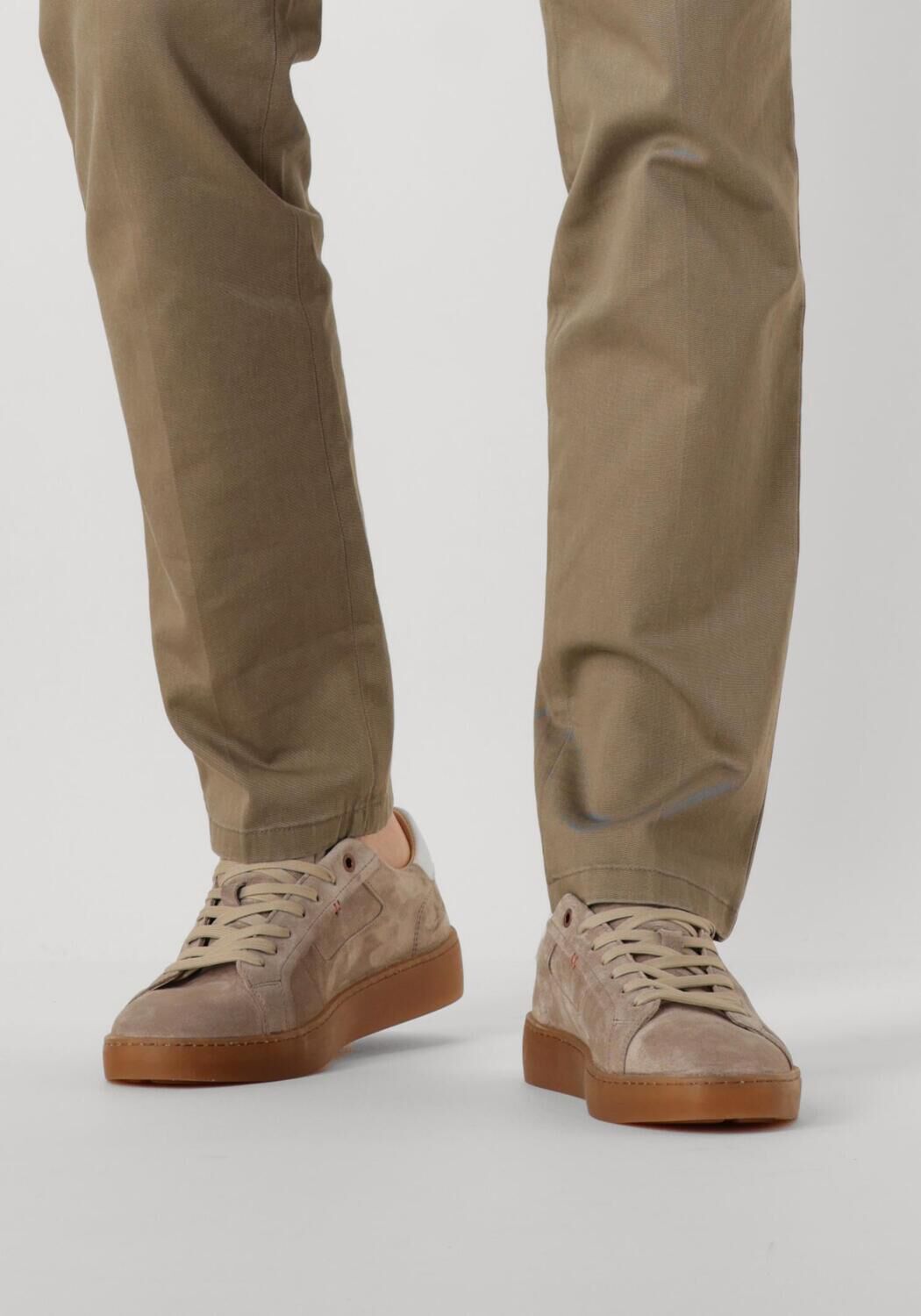 GREVE Baskets basses WAVE en taupe - large