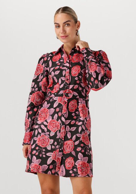 Multi Y.A.S. Mini jurk YASKARI LS JACQUARD DRESS - large