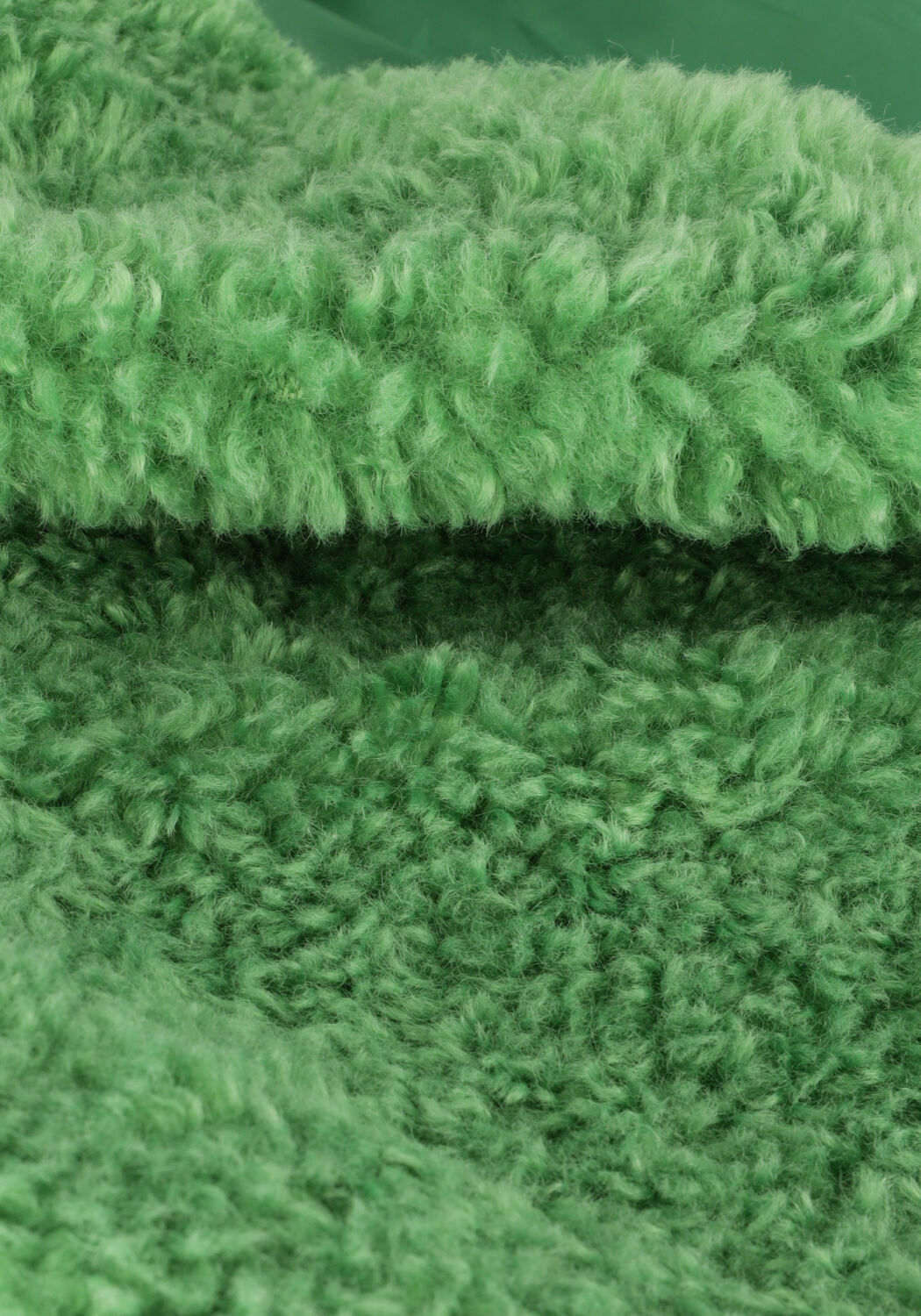 Groene BEAUMONT Faux fur jas SASHA - large