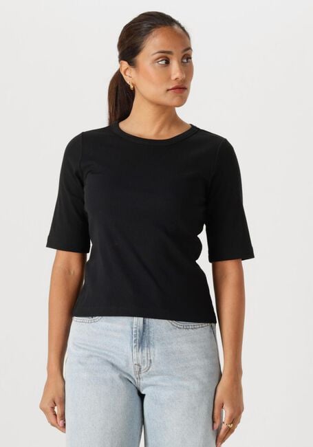 Zwarte WITHBLACK Top WBLLULLU SS TEE - large