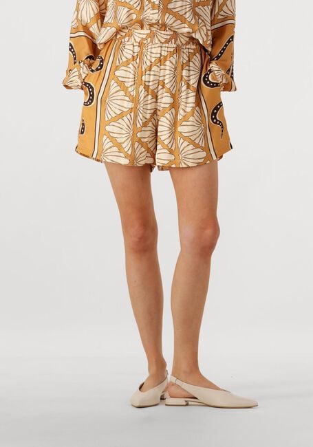 AMAYA AMSTERDAM Pantalon courte LOLITA SHORT en orange - large