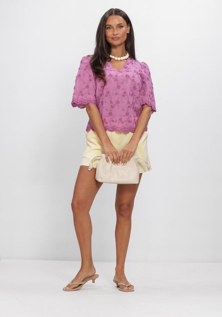 YDENCE TOP FLORENCE Hauts & T-shirts en rose - large