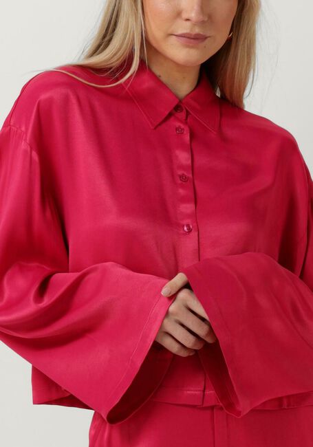 ALIX THE LABEL LADIES WOVEN KIMONO SLEEVE BLOUSE Blouses en rose - large