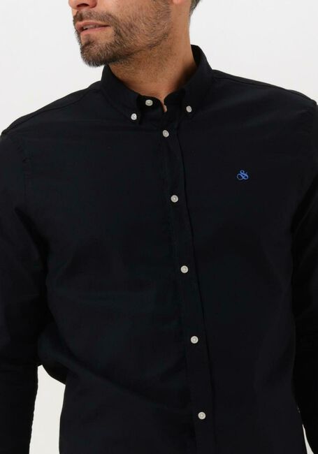 SCOTCH & SODA Chemise décontracté ESSENTIALS - ORGANIC OXFORD REGULAR FIT SHIRT Bleu foncé - large