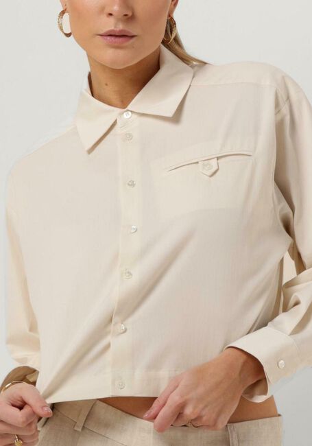 VANILIA BOXY ADJUSTABLE FIT Blouses en beige - large