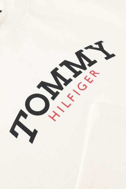TOMMY HILFIGER T-shirt MONOGRAM GRAPHIC T-SHIRT en blanc - large