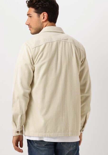 CAST IRON Surchemise LONG SLEEVE SHIRT SOLID RIBCORD en blanc - large