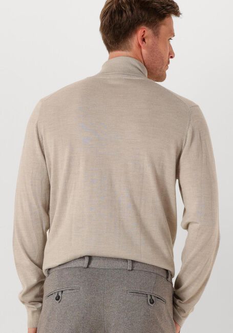 PROFUOMO Col roulé PULLOVER ROLL NECK MERINO en beige - large