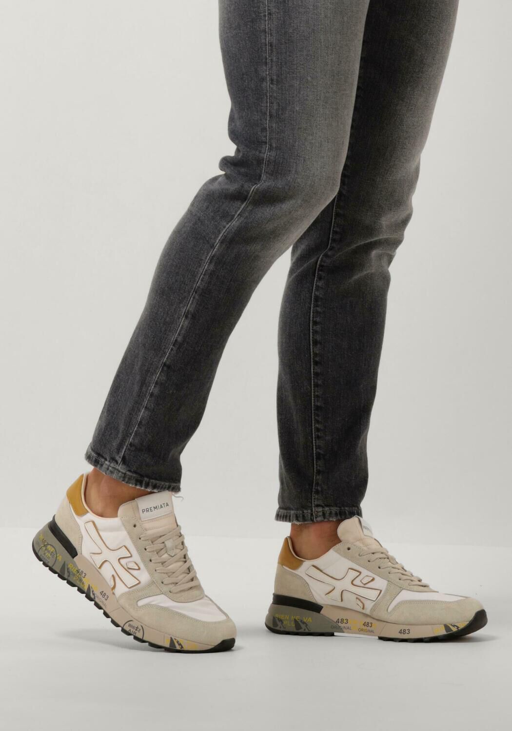 Witte PREMIATA Sneakers MICK - large