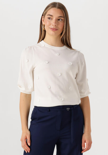 Witte FABIENNE CHAPOT Trui HILLY PATCH PULLOVER - large