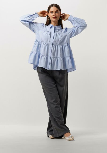 Lichtblauwe Y.A.S.  YASPALA LS SHIRT S. - large