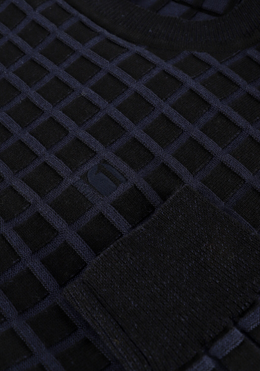 Donkerblauwe G-STAR RAW Trui TABLE R KNIT - large
