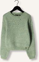 NOBELL Pull KESAN GIRLS MELANGE KNITTED SWEATER GREEN en vert NOBELL Pull KESAN GIRLS MELANGE KNITTED SWEATER GREEN en vert - medium