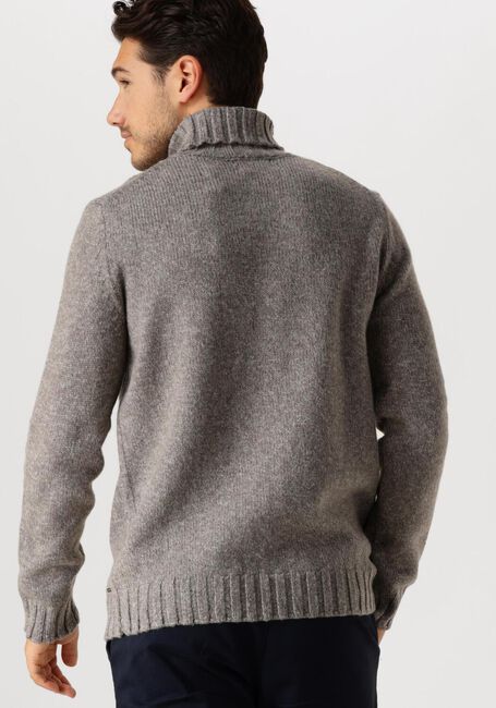 DSTREZZED Col roulé OVE TURTLENECK en marron - large