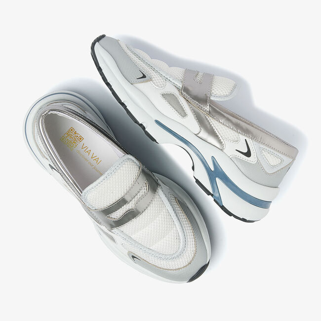 VIA VAI Baskets basses VESPER LANA en argent - large