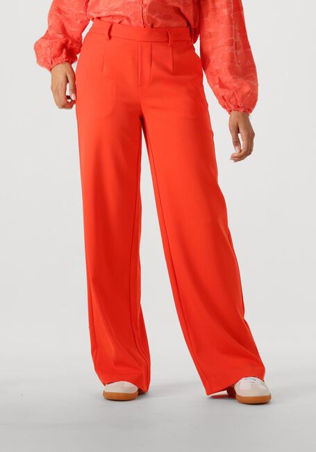 OBJECT Pantalon OBJLISA WIDE PANT en rouge - large