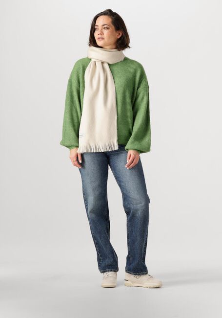 Beige ALPACA LOCA Sjaal SLIM SCARF - large