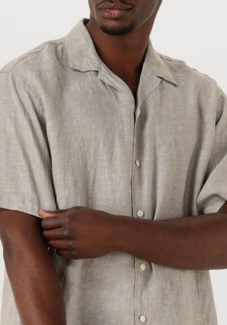 SELECTED HOMME Chemise décontracté SLHREGKYLIAN SS SHIRT RESORT Sable - large