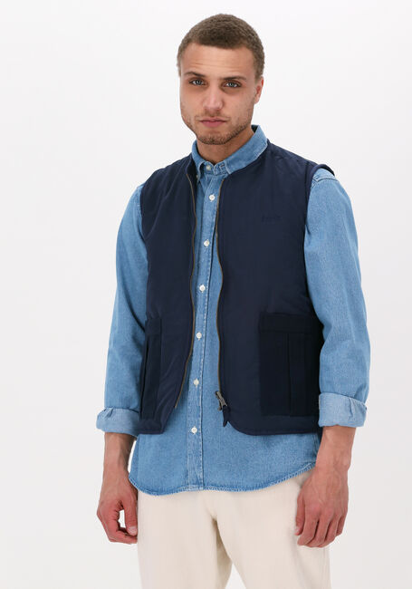 FORÉT Veste sans manches TROWEL Bleu foncé - large