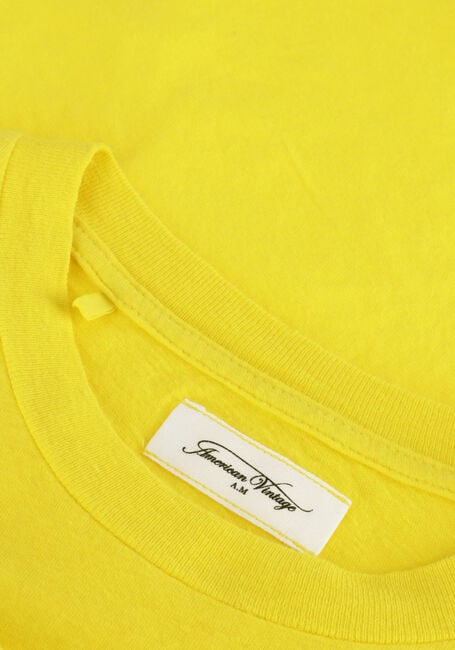 AMERICAN VINTAGE T-shirt GAMIPY en jaune - large