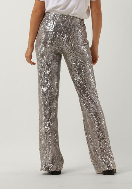 Y.A.S. Pantalon YASSTEEL HW FLARED PANTS en argent - large