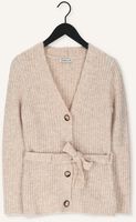 VANILIA Gilet HEAVY RIB CARDIGAN en beige VANILIA Gilet HEAVY RIB CARDIGAN en beige - medium