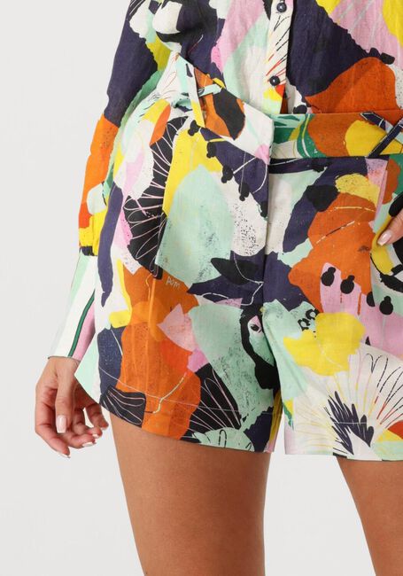 POM AMSTERDAM Pantalon courte PARADISE LINEN SHORT en multicolore - large