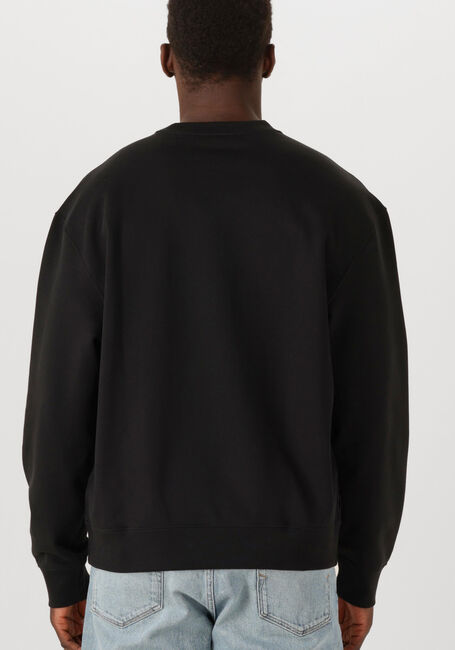 Zwarte CALVIN KLEIN Sweater LS EU BADGE 350TERRY CN SWTSHRT - large